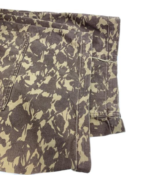 NULL TOKYO（ヌル トウキョウ）NULL TOKYO (ヌル トウキョウ) JOURNAL STANDARD (ジャーナルスタンダード) 別注バギー スリークォーターショーツ ブラウン×ベージュ サイズ:Ⅿの古着・服飾アイテム