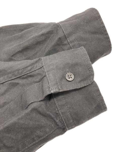FOLL（フォル）FOLL (フォル) ramie oxford daily shirt グレー サイズ:2の古着・服飾アイテム