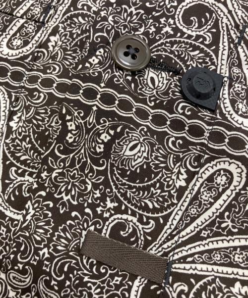 DAIWA PIER39（ダイワ ピア39）DAIWA PIER39 (ダイワ ピア39) W’s TECH OVER VEST PAISLEY ブラウン×ホワイト サイズ:Ⅿの古着・服飾アイテム