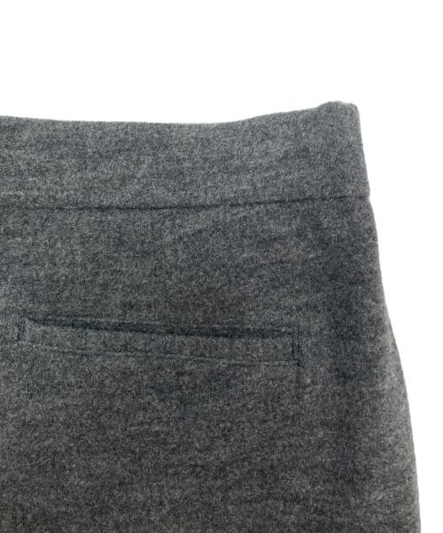 GALERIE VIE（ギャルリーヴィー）GALERIE VIE (ギャルリーヴィー) ウールナイロン ワイドクロップドパンツ グレー サイズ:SIZE S (36)の古着・服飾アイテム