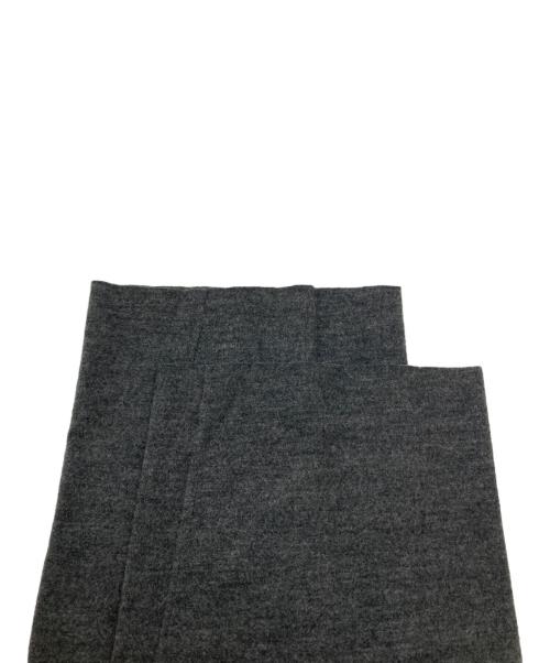GALERIE VIE（ギャルリーヴィー）GALERIE VIE (ギャルリーヴィー) ウールナイロン ワイドクロップドパンツ グレー サイズ:SIZE S (36)の古着・服飾アイテム