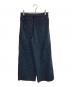 GALERIE VIE (ギャルリーヴィー) ウールナイロン ワイドクロップドパンツ グレー サイズ:SIZE S (36)：3000円