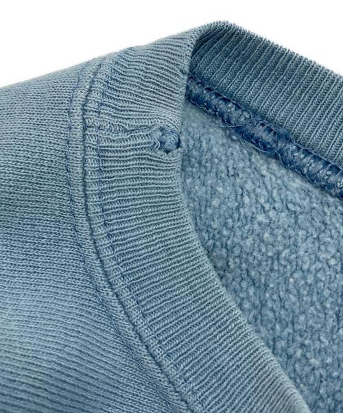 Champion REVERSE WEAVE（チャンピオン リバース ウィーブ）Champion REVERSE WEAVE (チャンピオン リバース ウィーブ) ロゴ刺繍スウェット ブルー サイズ:Lの古着・服飾アイテム