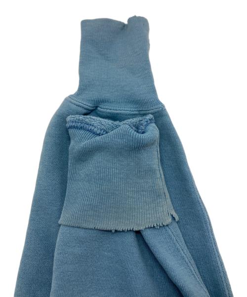 Champion REVERSE WEAVE（チャンピオン リバース ウィーブ）Champion REVERSE WEAVE (チャンピオン リバース ウィーブ) ロゴ刺繍スウェット ブルー サイズ:Lの古着・服飾アイテム