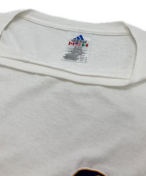 adidas（アディダス）adidas (アディダス) Tシャツ ホワイト サイズ:Ⅿの古着・服飾アイテム