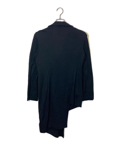 GROUND Y（グラウンドワイ）GROUND Y (グラウンドワイ) Asymmetrical Jacket ブラック サイズ:SIZE 1の古着・服飾アイテム