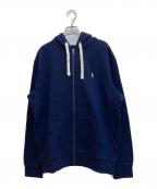 POLO RALPH LAURENポロ・ラルフローレン）の古着「ジップパーカー」｜ネイビー