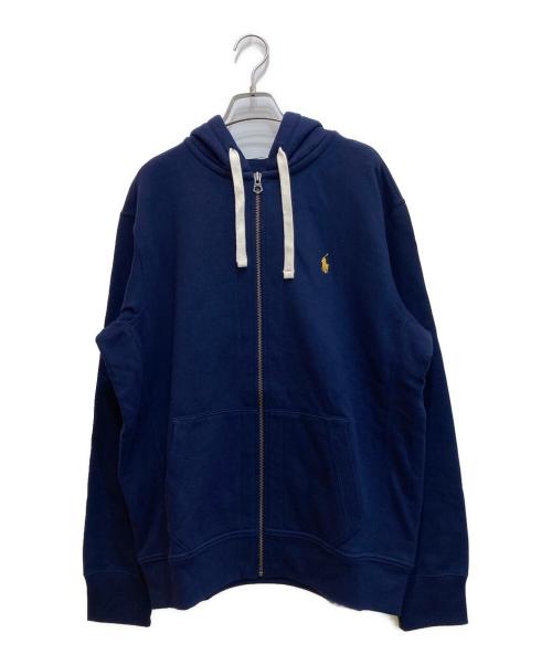 POLO RALPH LAUREN（ポロ・ラルフローレン）POLO RALPH LAUREN (ポロ・ラルフローレン) ジップパーカー ネイビー サイズ:Lの古着・服飾アイテム