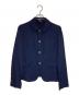 COMME des GARCONS COMME des GARCONS（コムデギャルソン コムデギャルソン）の古着「Polyester Round Collar 4B Jacket」｜ネイビー