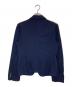 COMME des GARCONS COMME des GARCONS (コムデギャルソン コムデギャルソン) Polyester Round Collar 4B Jacket ネイビー サイズ:M：27000円