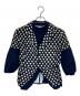 COMME des GARCONS COMME des GARCONS（コムデギャルソン コムデギャルソン）の古着「レイヤードドットジャケット」｜ネイビー