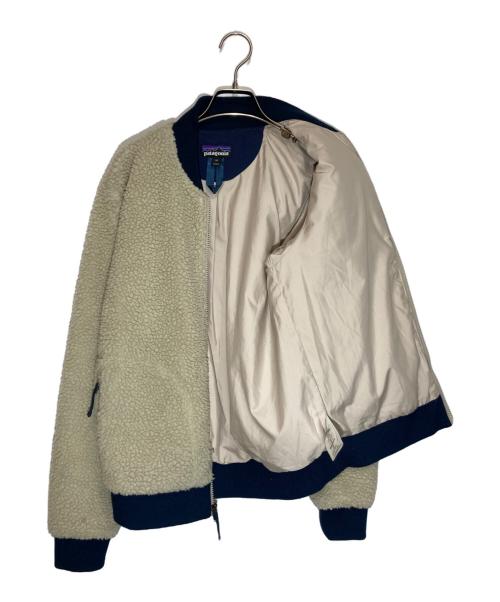 Patagonia（パタゴニア）Patagonia (パタゴニア) M's Retro-X Bomber Jacket ベージュ×ネイビー サイズ:XSの古着・服飾アイテム