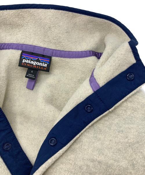 Patagonia（パタゴニア）Patagonia (パタゴニア) シンチラスナップT ベージュ サイズ:Lの古着・服飾アイテム