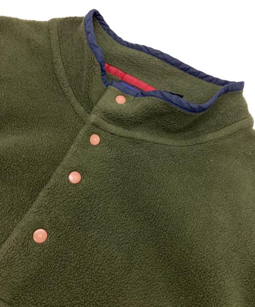 Patagonia（パタゴニア）Patagonia (パタゴニア) シンチラスナップTプルオーバー カーキ サイズ:SIZE XLの古着・服飾アイテム