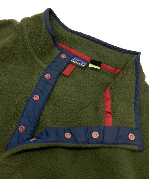 Patagonia（パタゴニア）Patagonia (パタゴニア) シンチラスナップTプルオーバー カーキ サイズ:SIZE XLの古着・服飾アイテム
