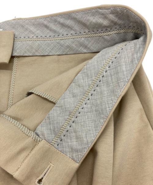 BRUNELLO CUCINELLI（ブルネロクチネリ）BRUNELLO CUCINELLI (ブルネロクチネリ) ツータックイージーパンツ ベージュ サイズ:SIZE 42の古着・服飾アイテム