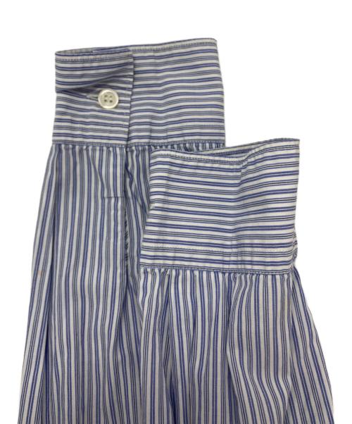 COMME des GARCONS COMME des GARCONS（コムデギャルソン コムデギャルソン）COMME des GARCONS COMME des GARCONS (コムデギャルソン コムデギャルソン) ストライプシャツ ブルー サイズ:SIZE Mの古着・服飾アイテム
