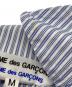 中古・古着 COMME des GARCONS COMME des GARCONS (コムデギャルソン コムデギャルソン) ストライプシャツ ブルー サイズ:SIZE M：5000円
