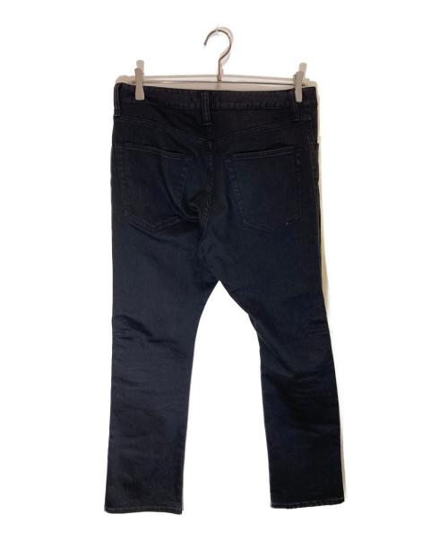 uniform experiment（ユニフォームエクスペリメント）uniform experiment (ユニフォームエクスペリメント) KNEETUCK 5POCKET SLIM-FIT PANTS ブラック サイズ:SIZE 2の古着・服飾アイテム