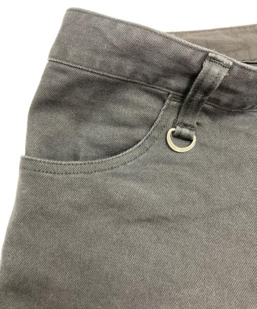 uniform experiment（ユニフォームエクスペリメント）uniform experiment (ユニフォームエクスペリメント) KNEETUCK 5POCKET SLIM-FIT PANTS ブラック サイズ:SIZE 2の古着・服飾アイテム