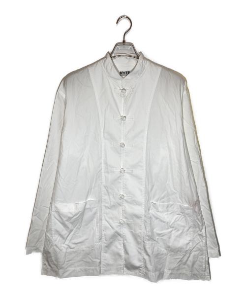 s'yte（サイト）s'yte (サイト) COTTON BROAD CHINA JACKET ホワイト サイズ:3の古着・服飾アイテム