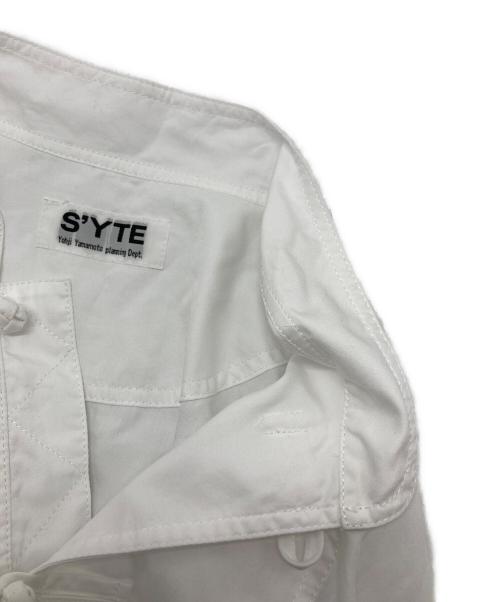 s'yte（サイト）s'yte (サイト) COTTON BROAD CHINA JACKET ホワイト サイズ:3の古着・服飾アイテム