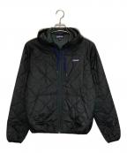 Patagoniaパタゴニア）の古着「ダイアモンドキルテッドボマーフーディ」｜ブラック