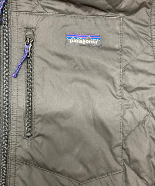 Patagonia（パタゴニア）Patagonia (パタゴニア) ダイアモンドキルテッドボマーフーディ ブラック サイズ:XSの古着・服飾アイテム
