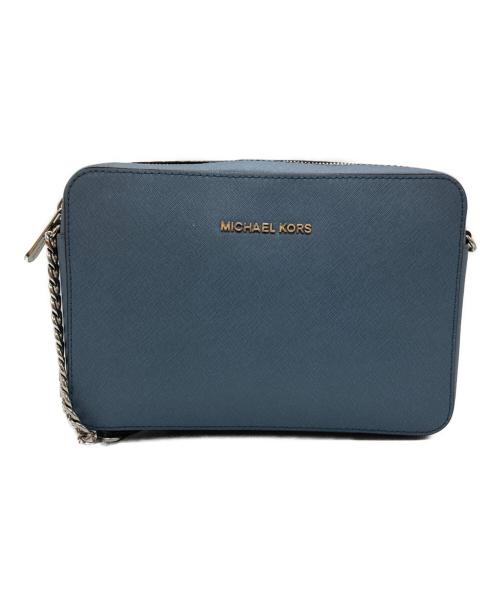 MICHAEL KORS（マイケル・コース）MICHAEL KORS (マイケル・コース) JET SET TRAVEL LG ブルー サイズ:-の古着・服飾アイテム
