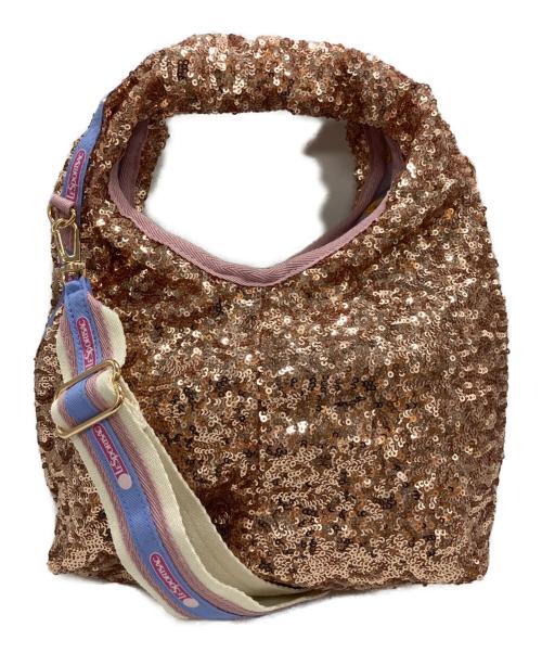 LeSportsac Atelier（レスポートサック アトリエ）LeSportsac Atelier (レスポートサック アトリエ) スパンコールショルダーバッグ ピンク サイズ:-の古着・服飾アイテム