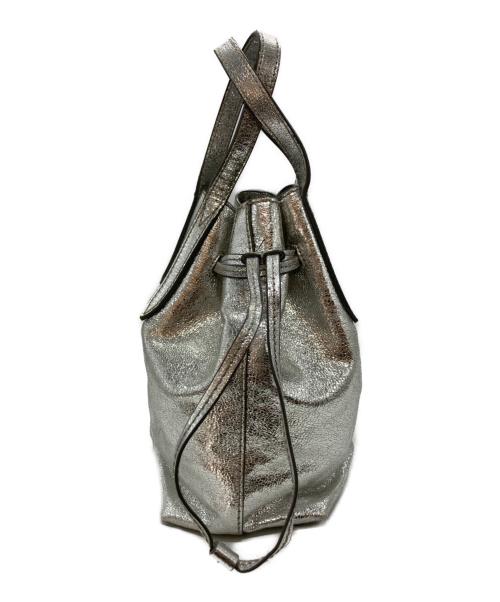 JIMMY CHOO（ジミーチュウ）JIMMY CHOO (ジミーチュウ) メタリック巾着トートバッグ サイズ:-の古着・服飾アイテム