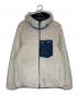 Patagonia（パタゴニア）の古着「キッズ・リバーシブル・レディ・フレディ・フーディ」｜ベージュ×ネイビー