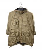 THE NORTH FACEザ ノース フェイス）の古着「ウーロスフィールドユーティリティポンチョ」｜ベージュ