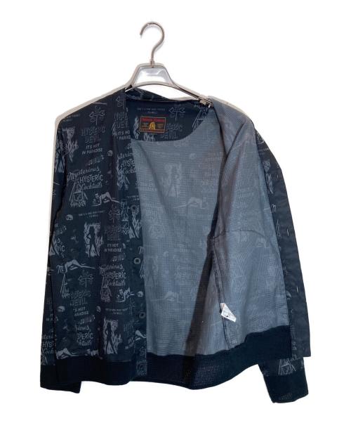 Hysteric Glamour（ヒステリックグラマー）Hysteric Glamour (ヒステリックグラマー) DEVILS COCKTAIL総柄カーディガン ブラック サイズ:Sの古着・服飾アイテム