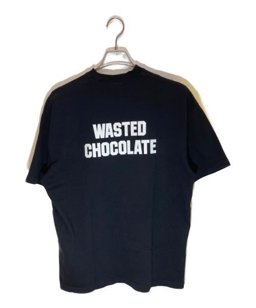 WASTED YOUTH（ウェイステッドユース）WASTED YOUTH (ウェイステッドユース) プリントTシャツ ブラック サイズ:SIZE Lの古着・服飾アイテム