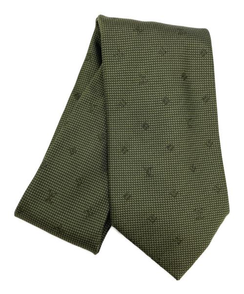 LOUIS VUITTON（ルイ ヴィトン）LOUIS VUITTON (ルイ ヴィトン) シルクネクタイ グリーン サイズ:-の古着・服飾アイテム