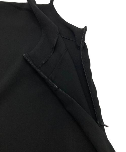 23区（ニジュウサンク）23区 (ニジュウサンク) ストレッチジョーゼット キャミソール ブラック サイズ:SIZE 40の古着・服飾アイテム
