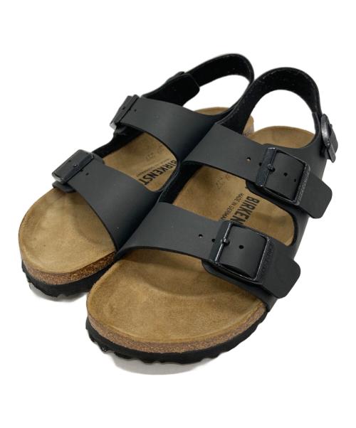 BIRKENSTOCK（ビルケンシュトック）BIRKENSTOCK (ビルケンシュトック) MILANO サンダル ブラック サイズ:23の古着・服飾アイテム