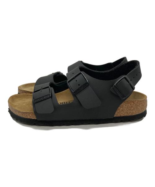BIRKENSTOCK（ビルケンシュトック）BIRKENSTOCK (ビルケンシュトック) MILANO サンダル ブラック サイズ:23の古着・服飾アイテム