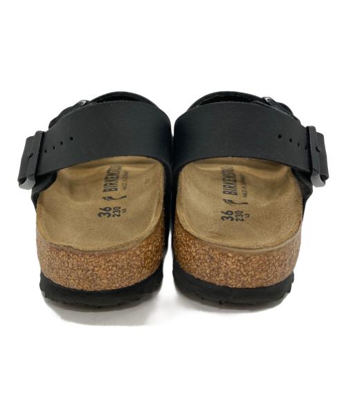 BIRKENSTOCK（ビルケンシュトック）BIRKENSTOCK (ビルケンシュトック) MILANO サンダル ブラック サイズ:23の古着・服飾アイテム