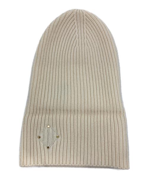 LOUIS VUITTON（ルイ ヴィトン）LOUIS VUITTON (ルイ ヴィトン) ニットキャップ アイボリー サイズ:-の古着・服飾アイテム