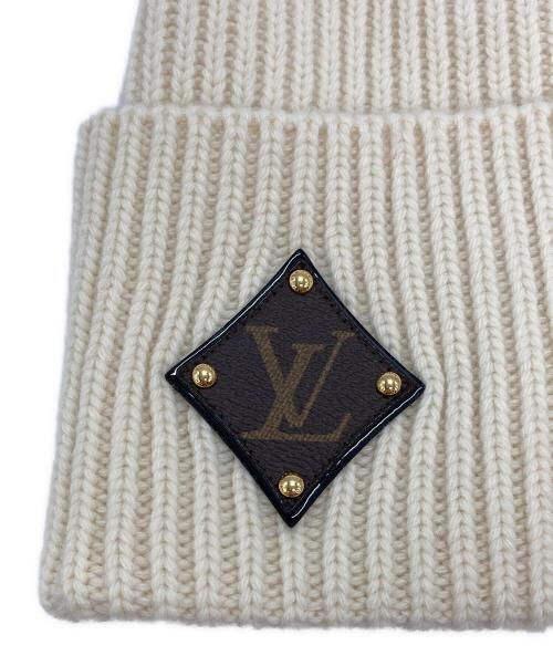 LOUIS VUITTON（ルイ ヴィトン）LOUIS VUITTON (ルイ ヴィトン) ニットキャップ アイボリー サイズ:-の古着・服飾アイテム