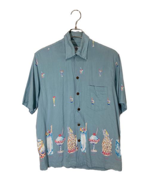 Sun Surf（サンサーフ）Sun Surf (サンサーフ) アロハシャツ ブルー サイズ:Ⅿの古着・服飾アイテム