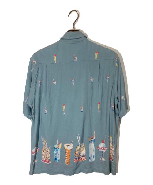 Sun Surf（サンサーフ）Sun Surf (サンサーフ) アロハシャツ ブルー サイズ:Ⅿの古着・服飾アイテム