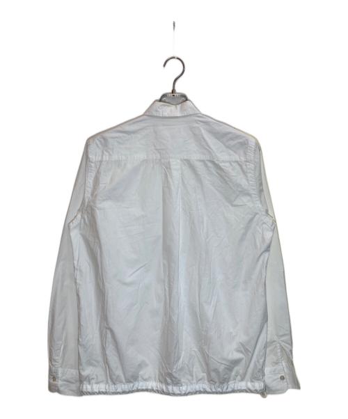 sacai（サカイ）sacai (サカイ) ドローコードシャツ ホワイト サイズ:SIZE 3の古着・服飾アイテム