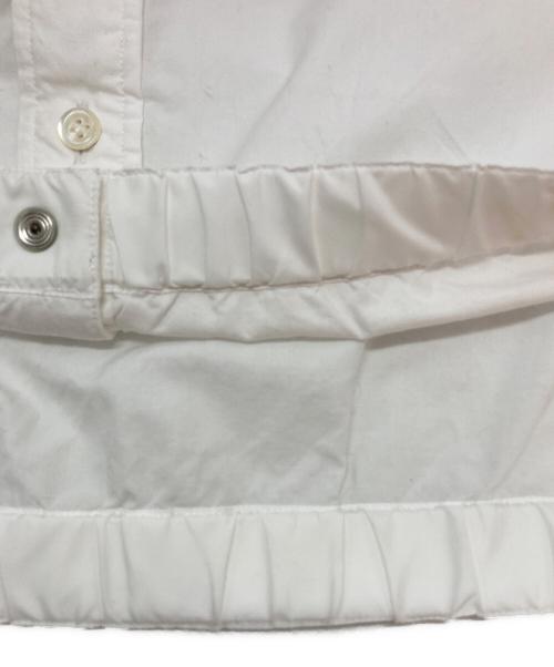sacai（サカイ）sacai (サカイ) ドローコードシャツ ホワイト サイズ:SIZE 3の古着・服飾アイテム