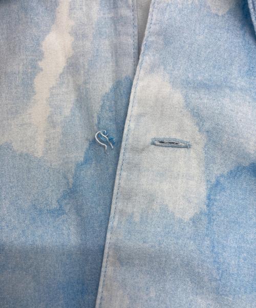 Porter Classic（ポータークラシック）Porter Classic (ポータークラシック) 水彩 アロハシャツ ブルー サイズ:SIZE Lの古着・服飾アイテム