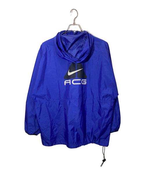 NIKE ACG（ナイキエーシージー）NIKE ACG (ナイキエーシージー) アノラックパーカー ブルー サイズ:Mの古着・服飾アイテム