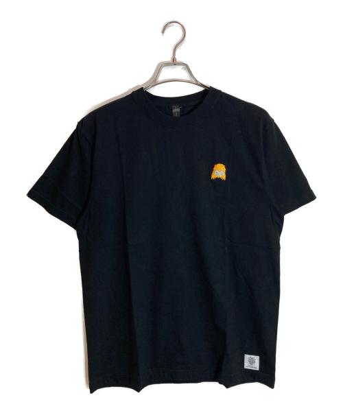 wjk（ダブルジェイケー）wjk (ダブルジェイケー) EVAコラボTシャツ ブラック サイズ:Ⅿの古着・服飾アイテム