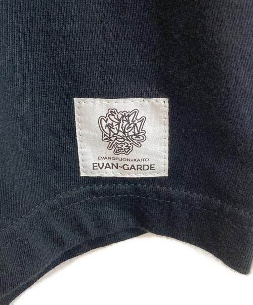 wjk（ダブルジェイケー）wjk (ダブルジェイケー) EVAコラボTシャツ ブラック サイズ:Ⅿの古着・服飾アイテム